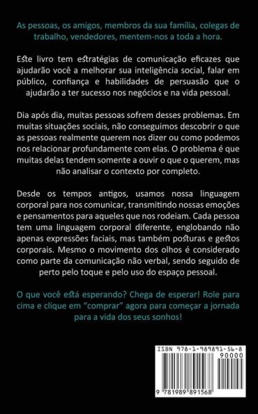 Linguagem Corporal: Como entender relacionamentos autoestima e comunicação não verbal (As melhores dicas para melhorar sua linguagem corporal)
