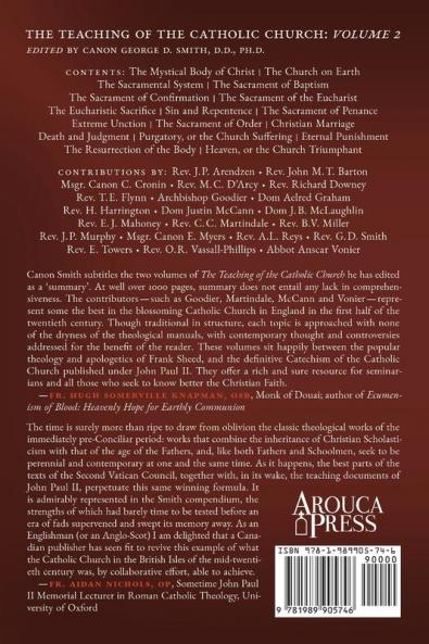The Teaching of the Catholic Church