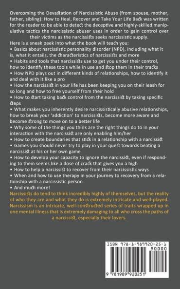 Narcissists: A Self-healing Emotional Guide to Understand Narcissism and Narcissistic Personality Disorder (Guide to Understand Narcissism & Escape Emotional Abuse)
