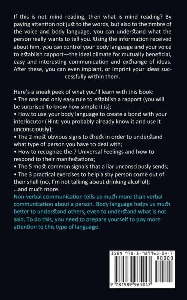 Body Language: Self Help Guide to Discover the Fundamentals of Psychology Dark Persuasion Deception Mind Control Nlp and the Art of Reading People (Proven Persuasion Methods Unleashed)