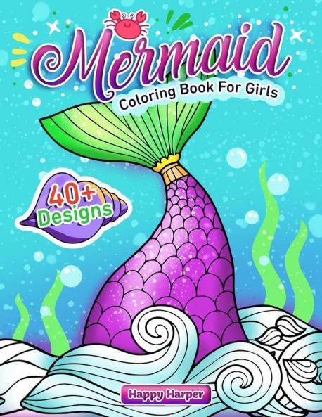 Mermaid Coloring Book