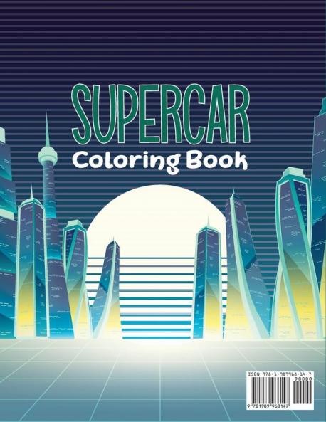 Supercar Coloring