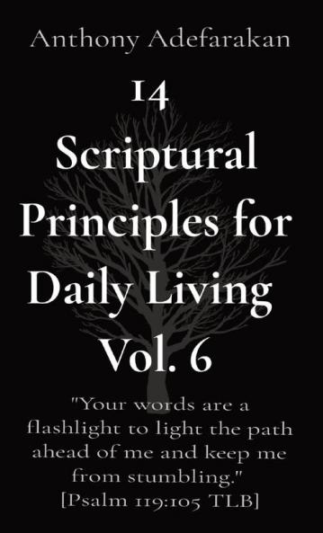 14 Scriptural Principles for Daily Living Vol. 6: "Your words are a flashlight to light the path ahead of me and keep me from stumbling." [Psalm 119:105 TLB]