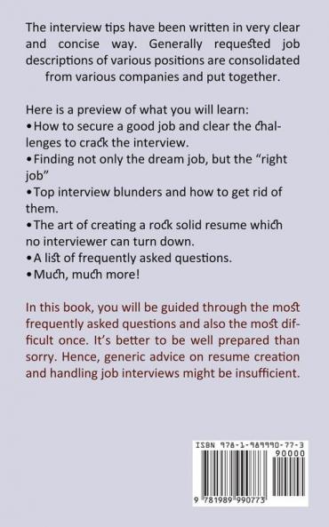 Interview Preparation: A Simple Makeover for Anyone Preparing for a Job Interview by Having Winning Body Language (Secrets Tips and Techniques for Successful Interview and Get the Job)