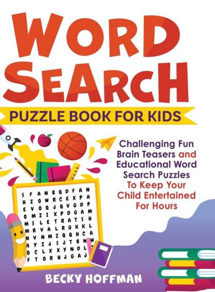 Word Search Puzzle Book For Kids