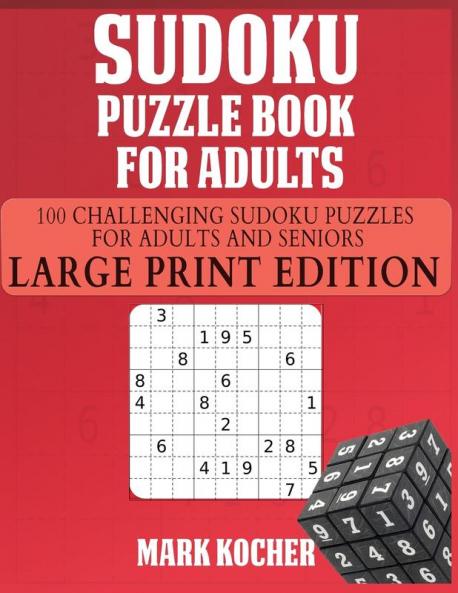 SUDOKU PUZZLE BOOK FOR ADULTS