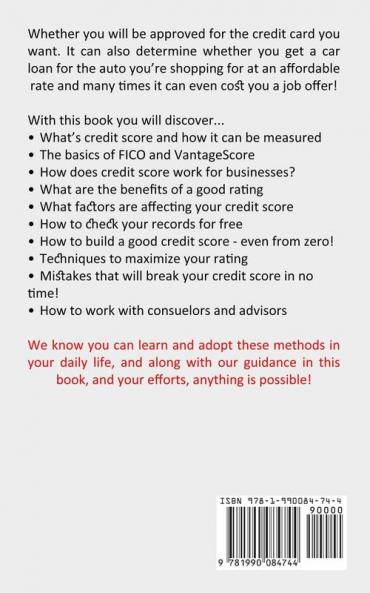 Credit Score: How to Fix Your Bad Credit Score in 30 Days or Less (A Practical Guide to Understanding and Improving Your Credit Score)