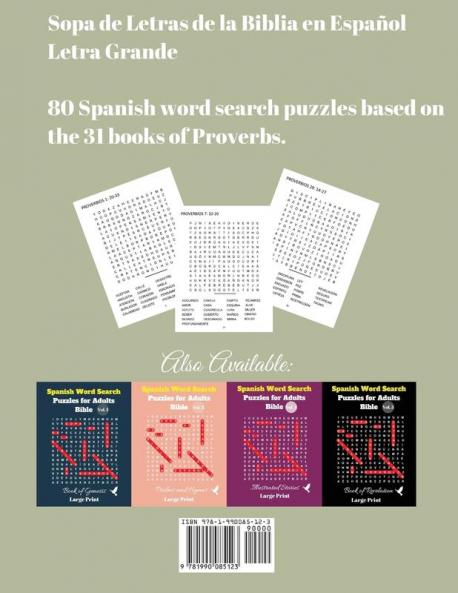 Spanish Word Search Puzzles For Adults