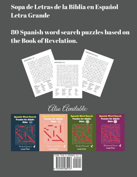 Spanish Word Search Puzzles For Adults