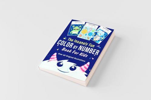 The Insanely Fun Color By Number Book For Kids