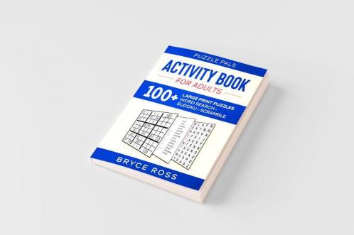 Activity Book For Adults