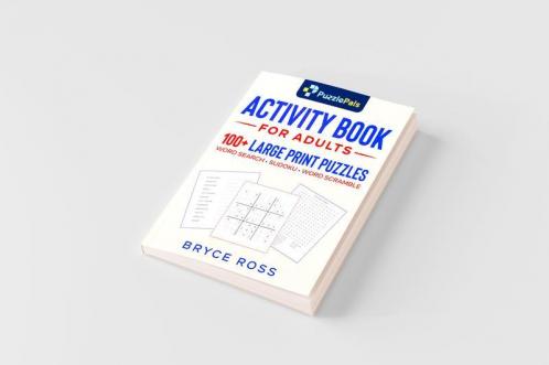 ACTIVITY BOOK FOR ADULTS
