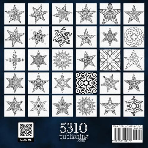 Star-shaped Mandalas with Confidence Quotes