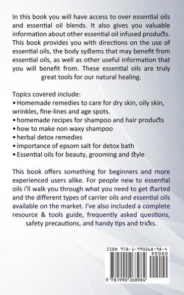 Essential Oils for Beginners: The Young Living Book Guide of Natural Remedies for Beginners (Discover the Magic Power of Essential Oils)