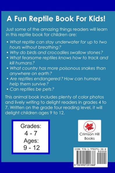 Fun Reptile Facts for Kids 9-12