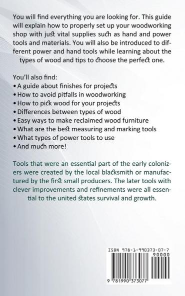 Woodworking Book: A Guide for Beginner Woodworking Basics and Projects (Making Furniture Using Wood and Wood Pallets on a Budget)