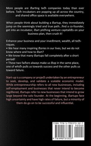 Startup: A Step-by-step Guide to Turn a Good Idea Into a Great Business (How to Setup a Business System That Generates Revenue)