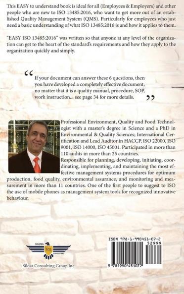 Easy ISO 13485: 2016: For all employees and employers