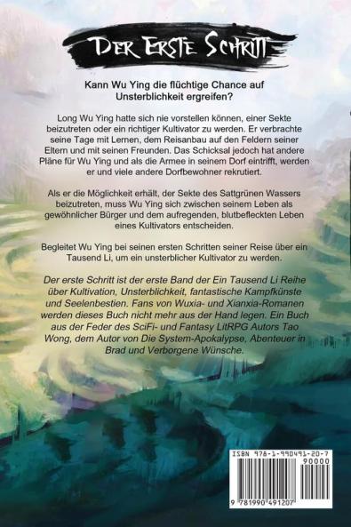 Ein Tausend Li Der erste Schritt: Ein Wuxia Kultivation Fantasy Epos: 1