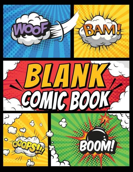 Blank Comic Book Panels