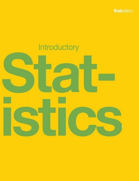 Introductory Statistics (paperback b&w)