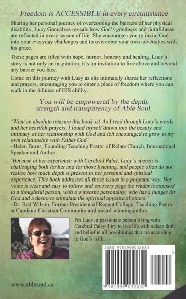 Able Soul: Empowering God's Spirit Within (Greyscale Version)