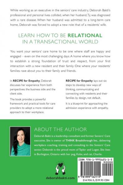 RECIPE for Empathy: Six Strategies to Transform Your Families into Fans in Seniors' Care