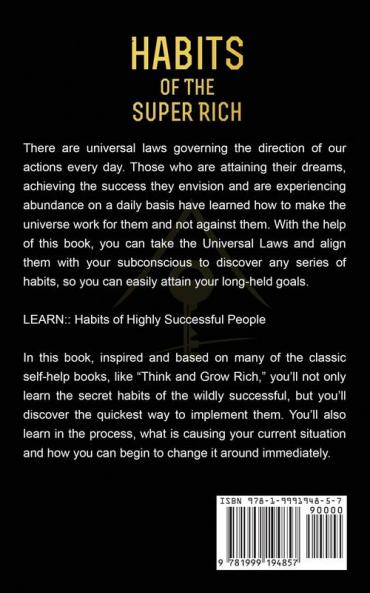 Habits of The Super Rich
