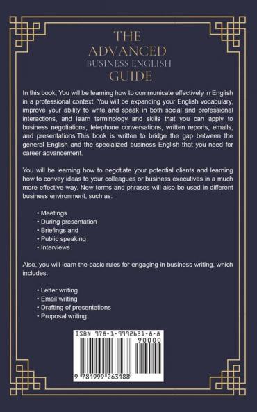 The Advanced Business English Guide