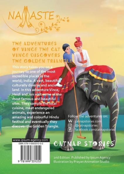 The Adventures of Vince the Cat: Vince Discovers the Golden Triangle: 2 (Catnap Stories)