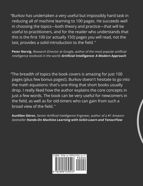 The Hundred-Page Machine Learning Book