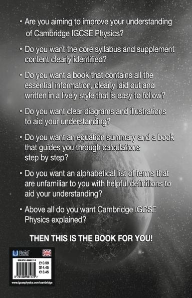 Cambridge IGCSE Physics Explained 2nd Edition