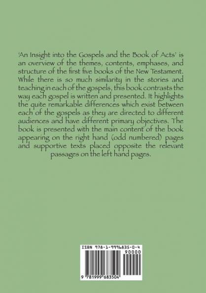 An Appreciaton of the Gospels and the Book of Acts