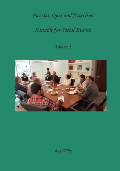 Puzzles Quiz and Activities suitable for Social Events Volume 1
