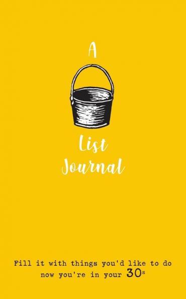 A Bucket List Journal (for your 30s)