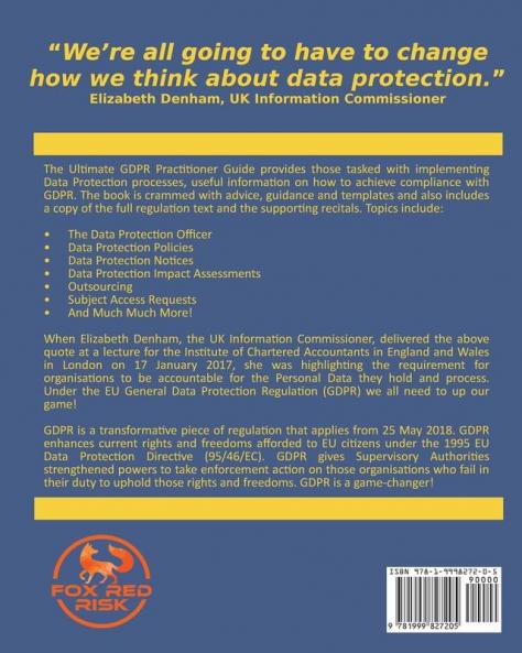 The Ultimate GDPR Practitioner Guide