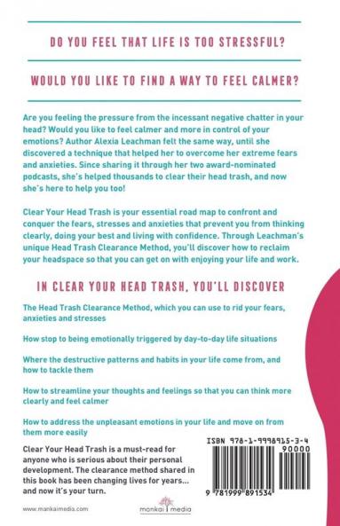 Clear Your Head Trash: How To Create Clarity Peace & Confidence in Your Life & Work