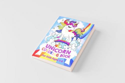 Unicorn Coloring Book For Kids Ages 4-8 (US Edition)