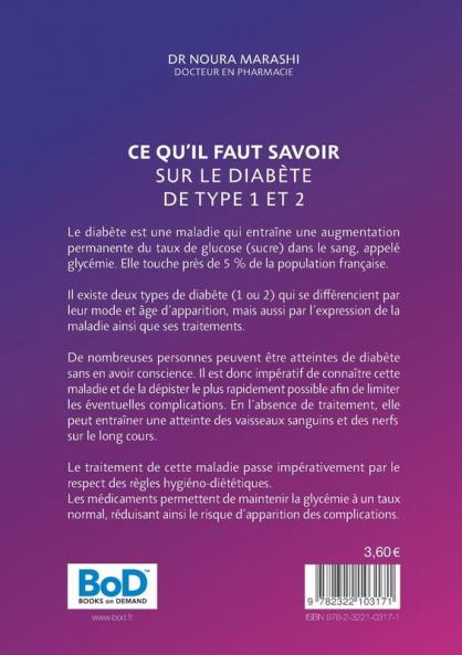 Ce qu'il faut savoir sur le diabète de type 1 et 2: Expliqué simplement