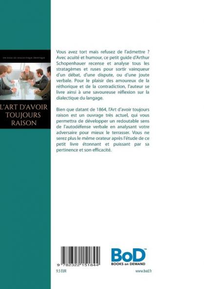 L'Art d'avoir toujours raison