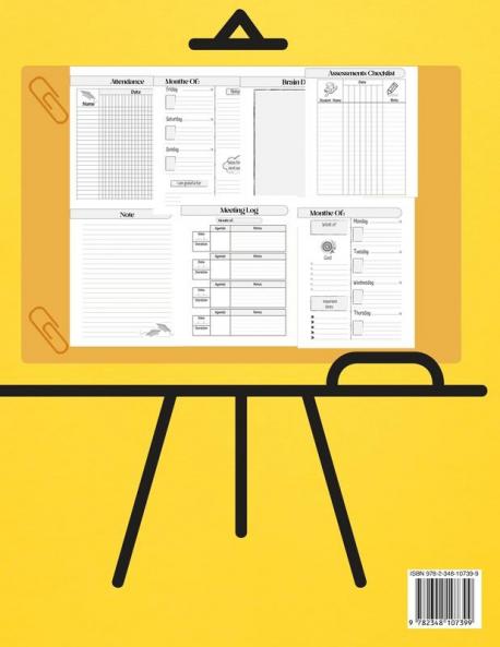Weekly Teacher Planner