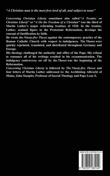 Concerning Christian Liberty