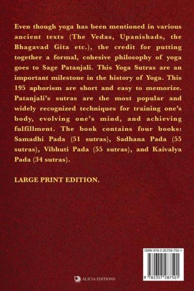 The Yoga Sutras of Patanjali