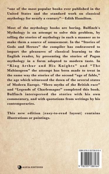 Bulfinch's Mythology (Illustrated)