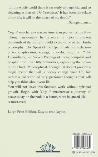 The spirit of the Upanishads