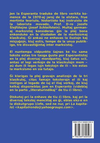 Enkonduko en la studadon de Markso Engelso kaj Lenino: 41A (Mas-Libro)