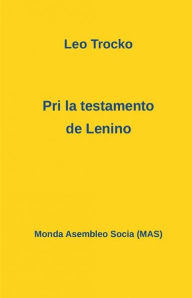 Pri la testamento de Lenino: 150 (Mas-Libro)