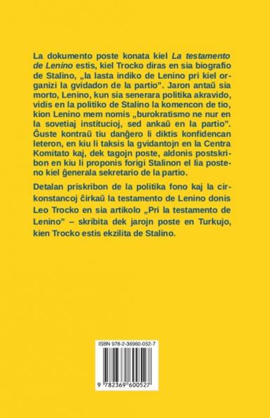 Pri la testamento de Lenino: 150 (Mas-Libro)