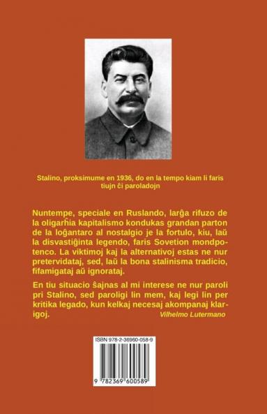 Pri la mankoj de la partilaboro kaj la disponoj por likvidi la trockistajn kaj ceterajn falslangulojn.: Referaĵo kaj finparolo en la plenkunsido ... 3-an kaj 5-an de marto 1937: 154 (Mas-Libro)