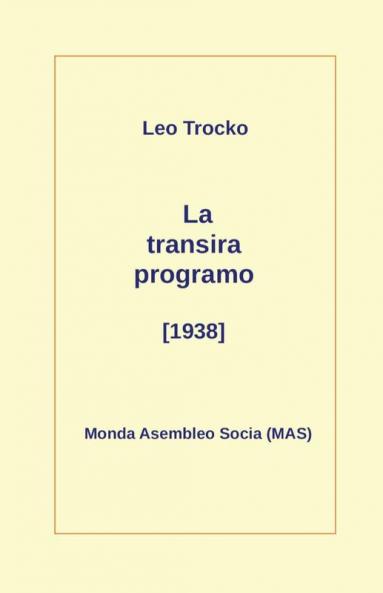 La transira programo (1938)